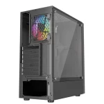 کیس کامپیوتر لاجی کی C231B RGB Mid Tower مشکی - Image 2