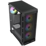 کیس کامپیوتر لاجی کی مدل C375B RGB Mid Tower مشکی - Image 2