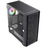 کیس کامپیوتر لاجی‌کی C484B ARGB Mid Tower مشکی - Image 2