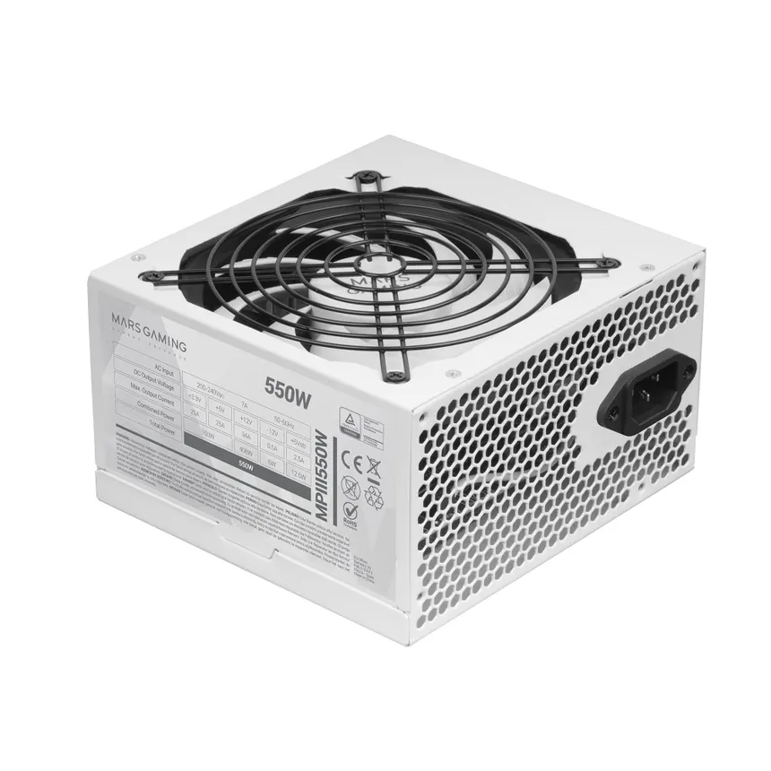 پاور کولر مستر مدل PSU 550W سفید