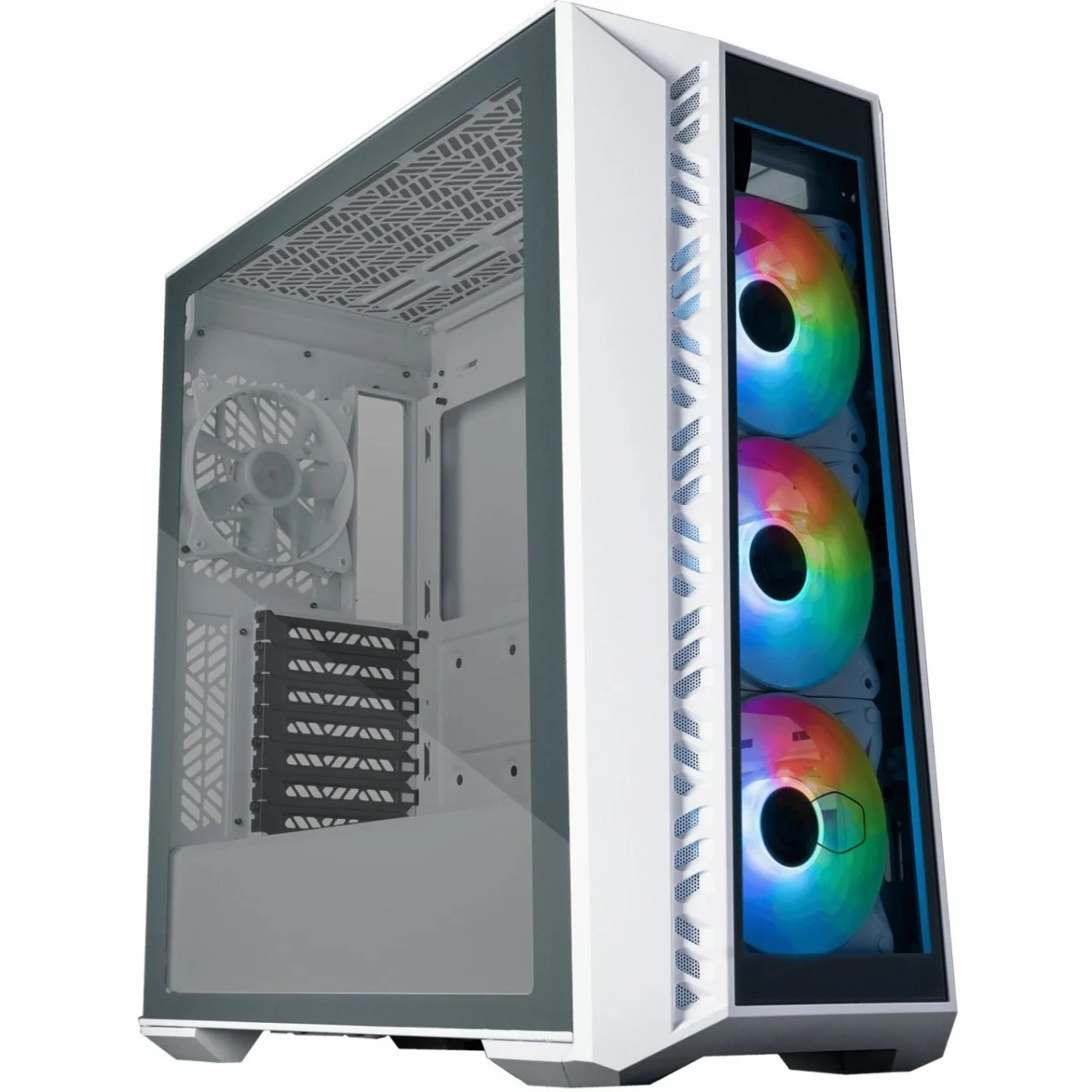 کیس کولرمستر MasterBox 520 ARGB Mid Tower سفید