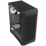 کیس کامپیوتر لاجی‌کی C284B ARGB Mid Tower مشکی - Image 2