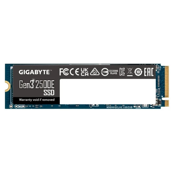 حافظه اس اس دی گیگابایت Gen3 2500E ظرفیت 500 گیگابایت NVME
