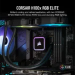 خنک کننده مایع پردازنده کورسیر مدل iCUE H100x RGB ELITE - Image 3