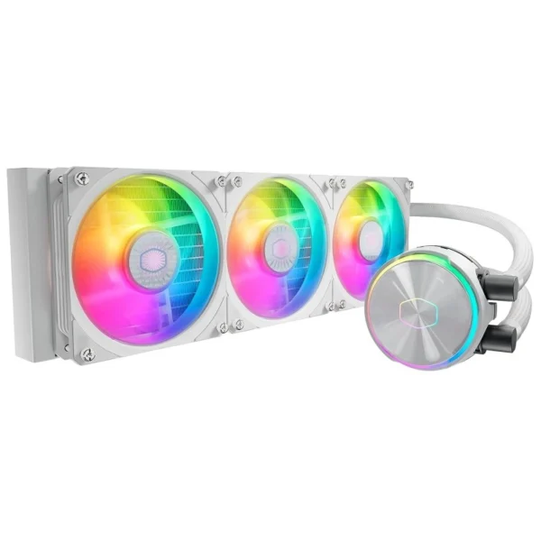 خنک کننده مایع پردازنده کولرمستر مدل PL360 FLUX سفید