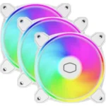 فن کیس کولر مستر مدل MasterFan MF120 Halo²  3in1 سفید - Image 4