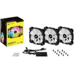 فن خنک کننده کیس کورسیر iCUE SP120 RGB ELITE بسته ۳ عددی - Image 2