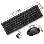 ماوس و کیبورد بی سیم رپو مدل X1800S - Image 3