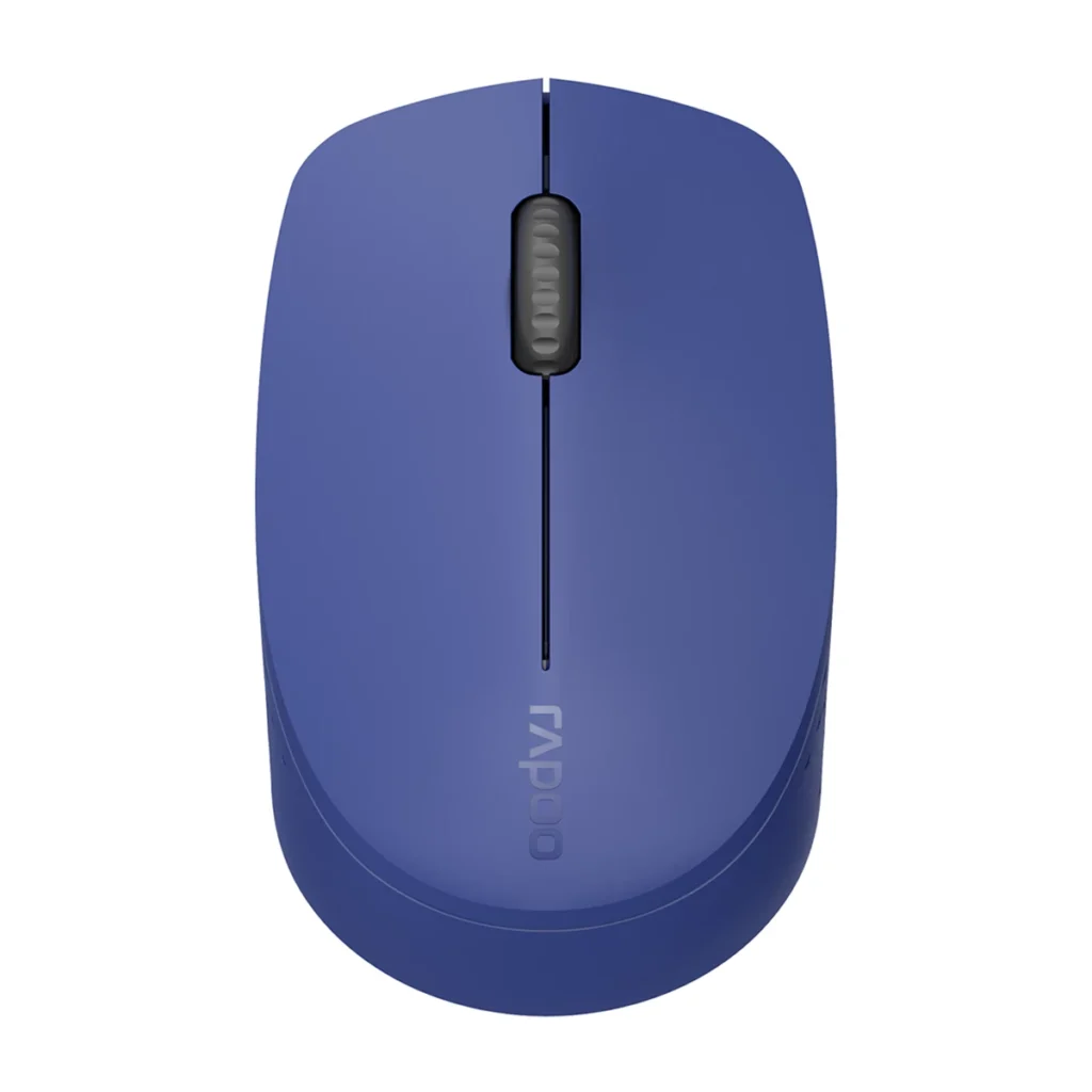 ماوس بی سیم رپو مدل M100 Silent آبی