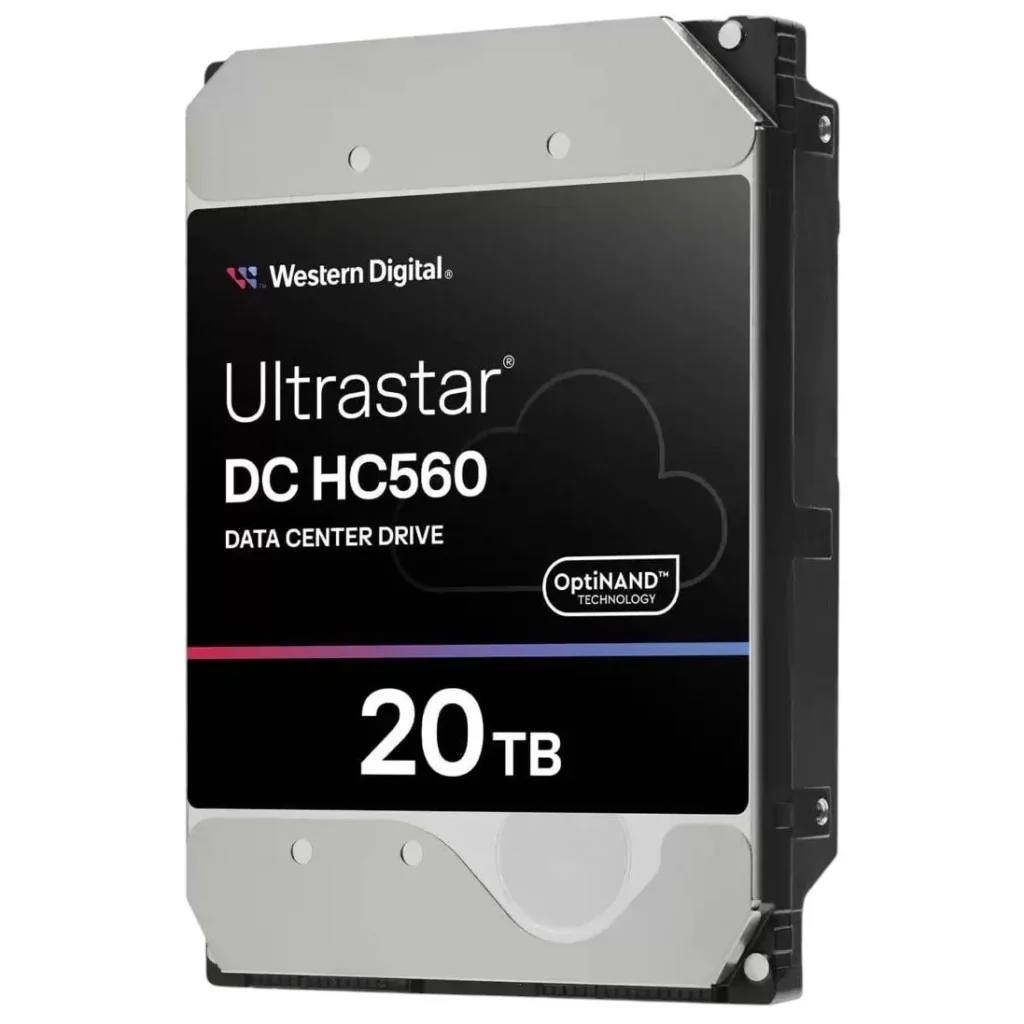 حافظه اچ دی دی اینترنال وسترن دیجیتال Ultrastar مدل DC HC560 ظرفیت 20 ترابایت