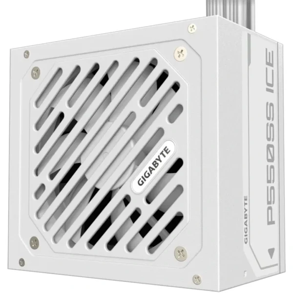 منبع تغذیه کامپیوتر گیگابایت مدل GP P550SS ICE 80 PLUS SILVER توان 550 وات