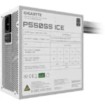 منبع تغذیه کامپیوتر گیگابایت مدل GP P550SS ICE 80 PLUS SILVER توان 550 وات - Image 4