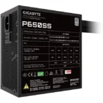 منبع تغذیه کامپیوتر گیگابایت مدل GP P650SS 80 PLUS SILVER توان 650 وات - Image 4