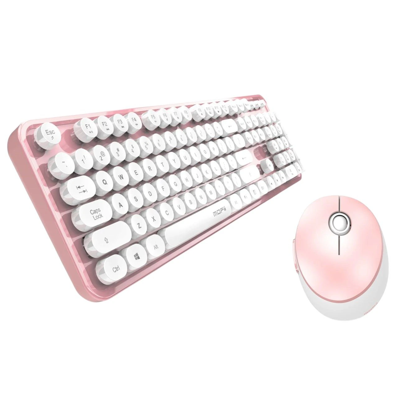mouse-and-keyboard-wireless-mofii-model-baby-pure-color-white-and-pink (2) ماوس و کیبورد بی سیم مافی مدل Sweet Pure رنگ سفید و صورتی