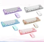 ماوس و کیبورد بی سیم مافی مدل I Bean Pro رنگ طوسی - Image 3