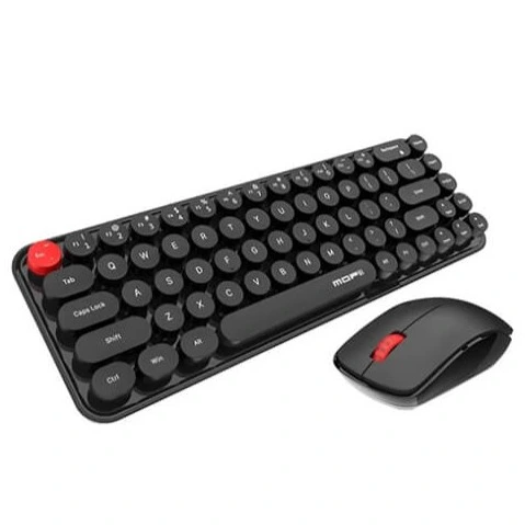 ماوس و کیبورد بی سیم مافی مدل I Bean Pure رنگ مشکی