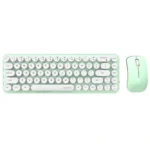 ماوس و کیبورد بی سیم مافی مدل I Bean Pure رنگ سفید و سبز - Image 2