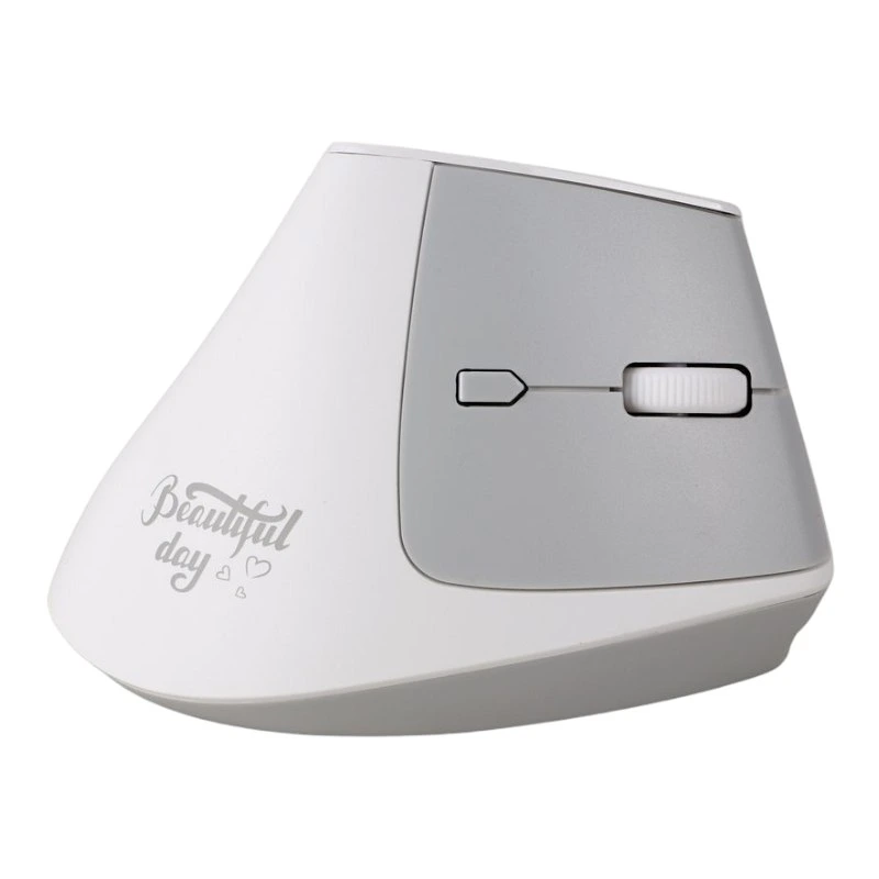 ماوس بی سیم مافی مدل M11 رنگ سفید طوسی