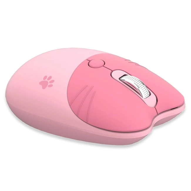 ماوس بی سیم مافی مدل M3 رنگ صورتی
