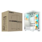 کیس کامپیوتر گیگابایت C500 PANORAMIC STEALTH ICE - Image 7