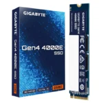 حافظه اس اس دی اینترنال گیگابایت PCIe NVMe Gen4 x4 مدل 4000E ظرفیت 250 گیگابایت